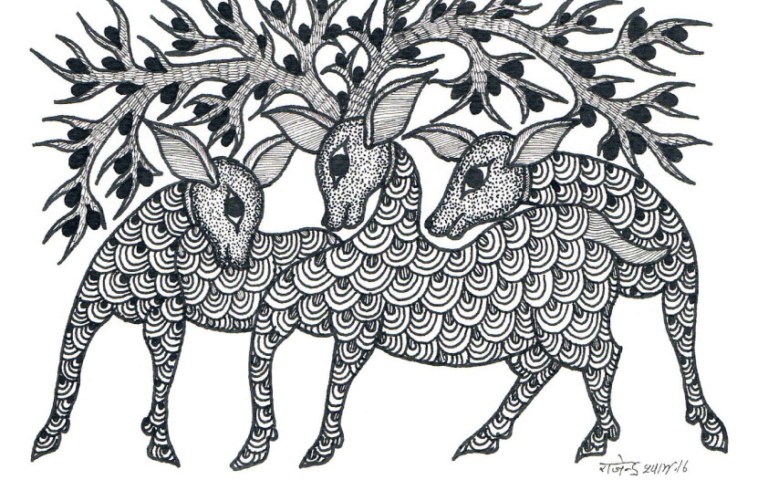 Coloring – Rajendra Shyam “Deer”